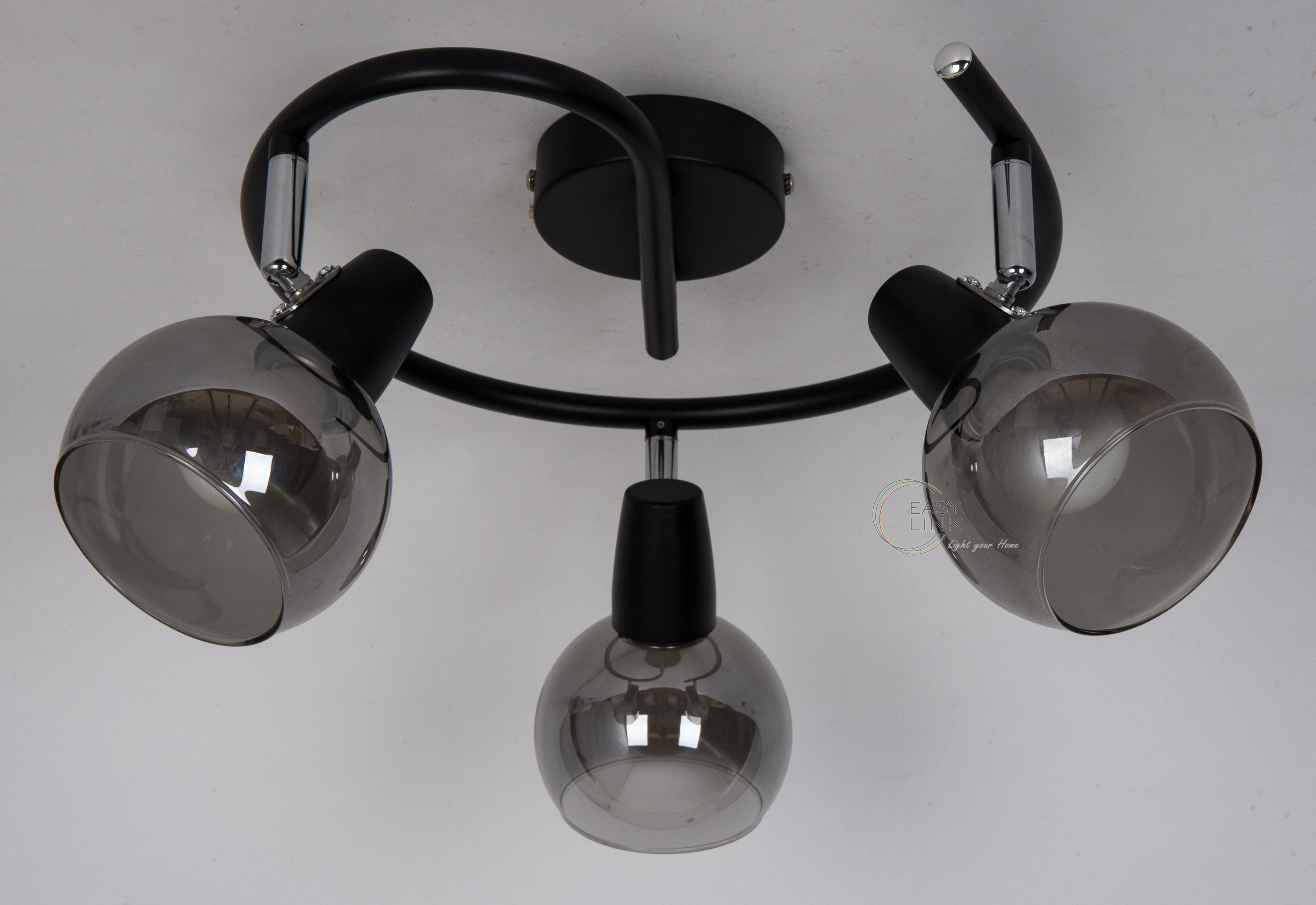 Adjustable Three-Head Ceiling Spotlight