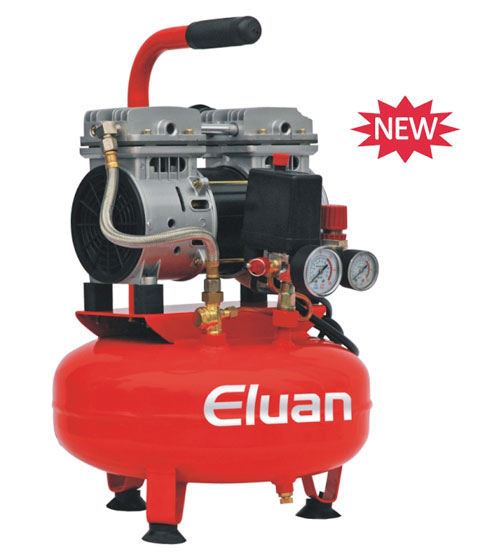 Portable Air Compressor with Dual Gauges