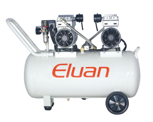 Portable Air Compressor with Horizontal Tank