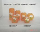 Scented Decorative Candles with Daisy Accents