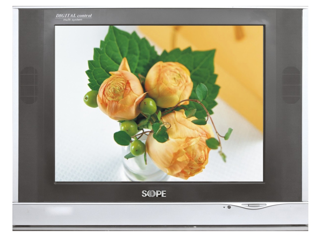 CRT Television with Standard Display
