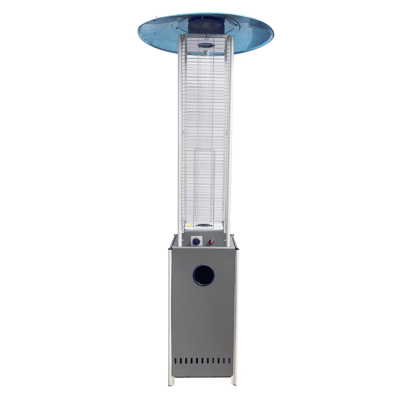 Square Outdoor Flame Heater