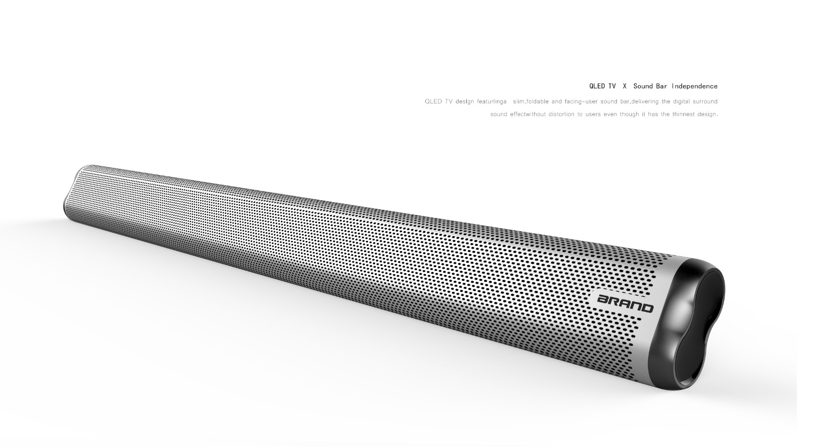 Foldable Digital Surround Sound Bar for QLED TVs