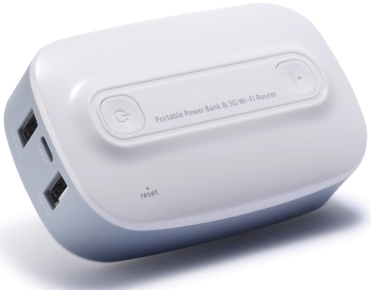 Portable 3G Wi-Fi Router with Power Bank
