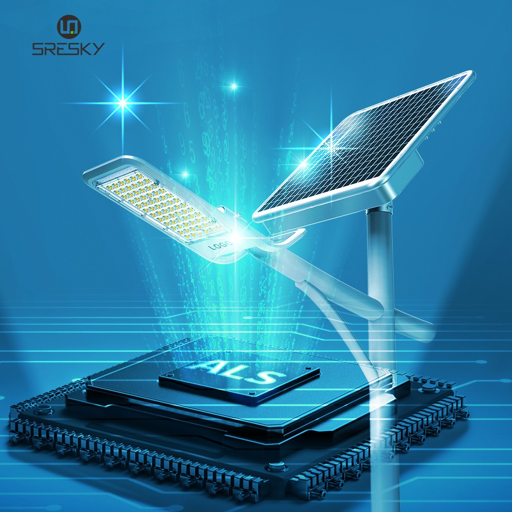 Sresky 30W High Power All In One Led Solar Street Light Price List - Image 2