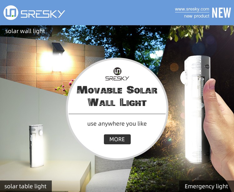 3-in-1 Portable Solar Emergency Light