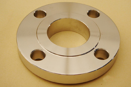 Circular Stainless Steel Flange with Bolt Holes