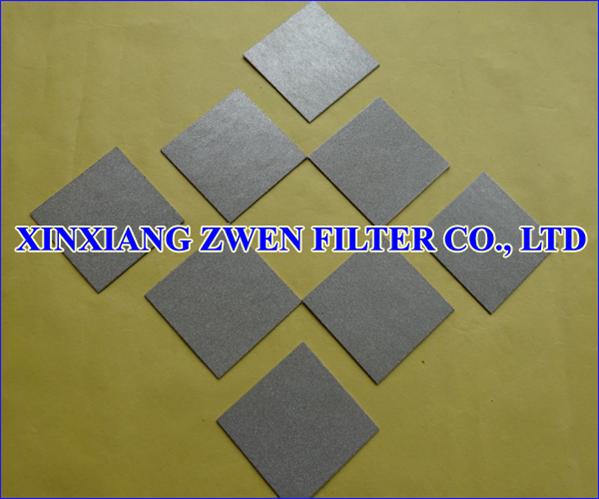 Sintered Stainless Steel Powder Filter Plate
