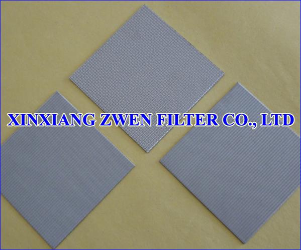 Stainless Steel Sintered Filter Plate