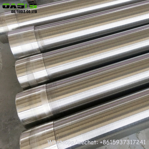 SS304L Deep Well Drilling Rod Base Wire Wrap Screen - Image 3