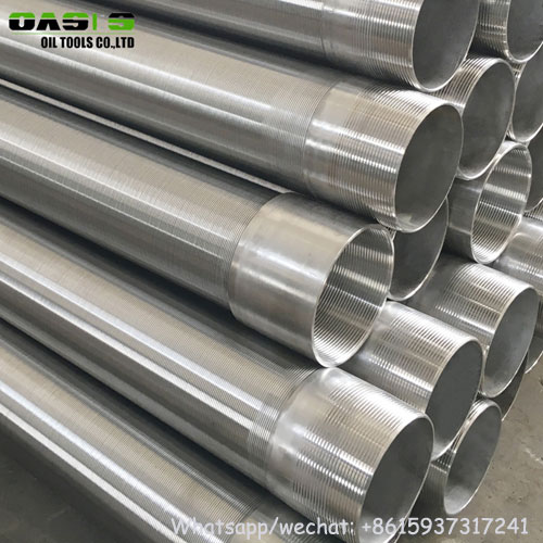 SS304L Deep Well Drilling Rod Base Wire Wrap Screen - Image 2