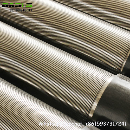 SS304L Wire Wrap Water Well Screen Pipe