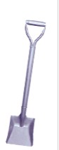 Metal Shovel with D-Grip Handle