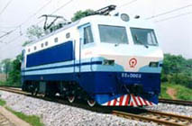 High-Speed Electric Locomotive for Rail Transport