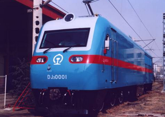 AC Drive Electric Locomotive for High-Speed Rail