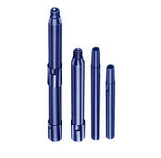 Cylindrical Metal Component Set with Blue Coating