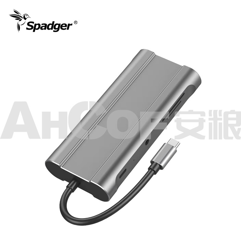 ST1001:USB C Docking Station,10 in 1 Type-c Hub with PD,3 USB 3.0 Ports,SD/TF Card Readers - Image 3