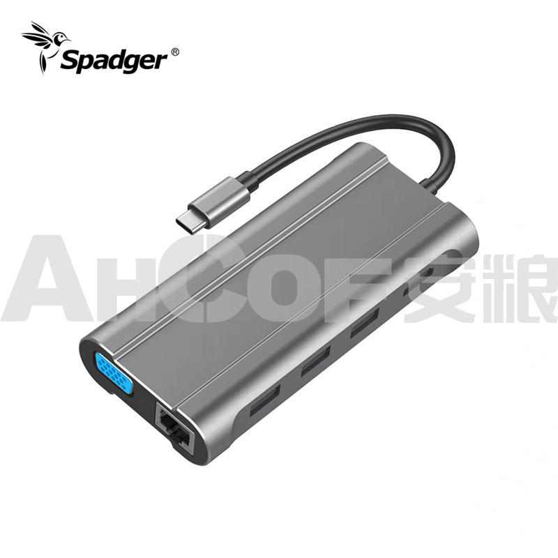 10-in-1 USB-C Docking Station with Power Delivery