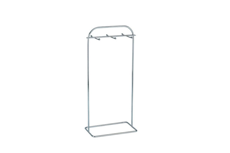 Freestanding Metal Coat Rack with Multiple Hooks