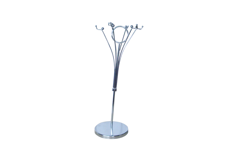 Metal Jewelry Display Stand with Multiple Arms