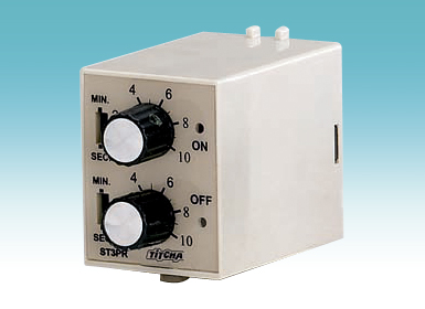 Industrial Timer Relay with Dual Timing Ranges
