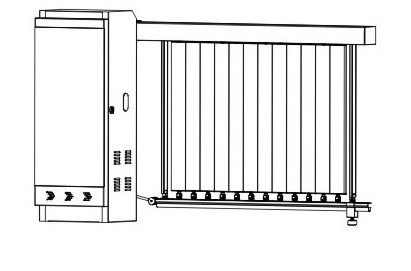 ST800 Barrier gate unit overview