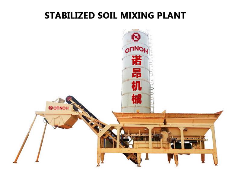 Stabilized soil mixing plant for road WBS300 concrete mixing - Image 3