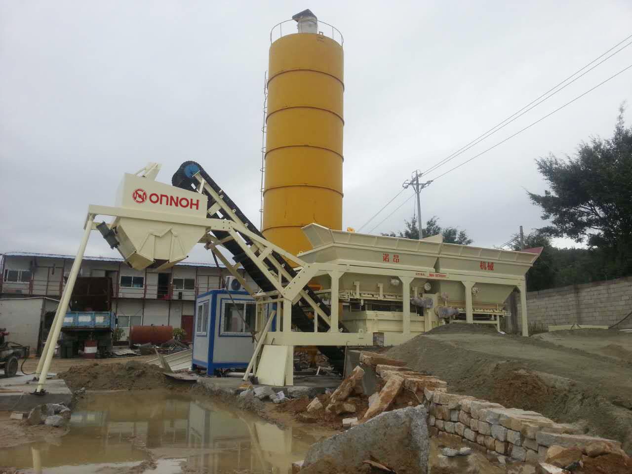 Stabilized soil mixing plant for road WBS300 concrete mixing - Image 2