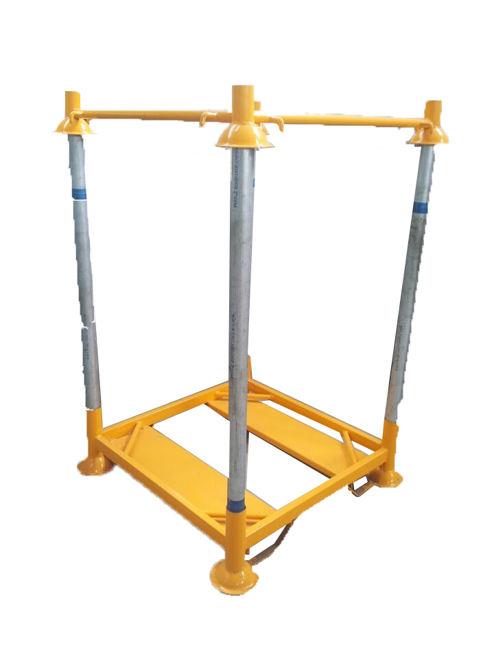stacking warehouse tire storage metal rack - Image 3
