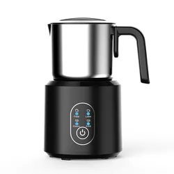 Stainless steel automatic electric milk frother as coffee maker - Image 3