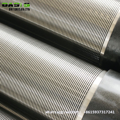Continuous Slot Stainless Steel Wire Wrap Screen