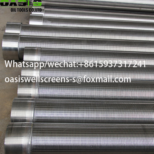 Stainless Steel Continuous Slot Wire Wrapped Water Well Screens - Image 2