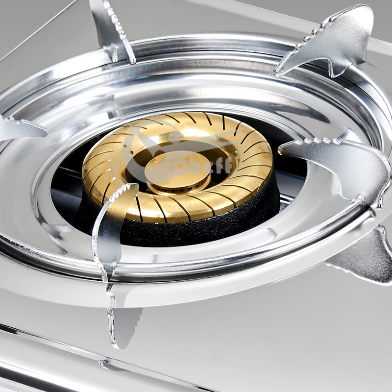 Stainless steel double burner OEM manfacturer gas stove - Image 2