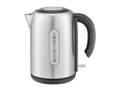 Stainless Steel Electric Kettle with Water Level Markings