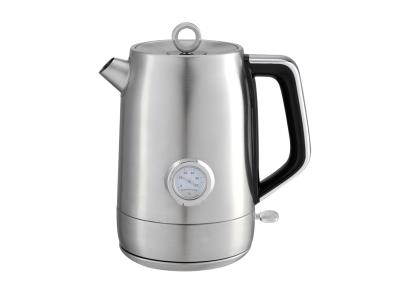 Stainless Steel Electric Kettle with Temperature Gauge