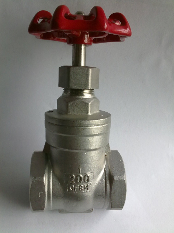 Stainless Steel Gate Valve with Female Threaded Ending - Image 4