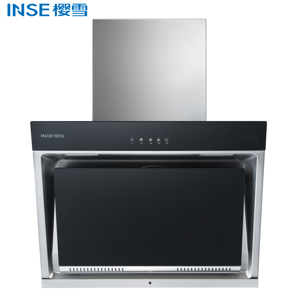 Stainless steel kitchen smoke range stove range hood chimney range hood CXW-218-H1708(B) - Image 2