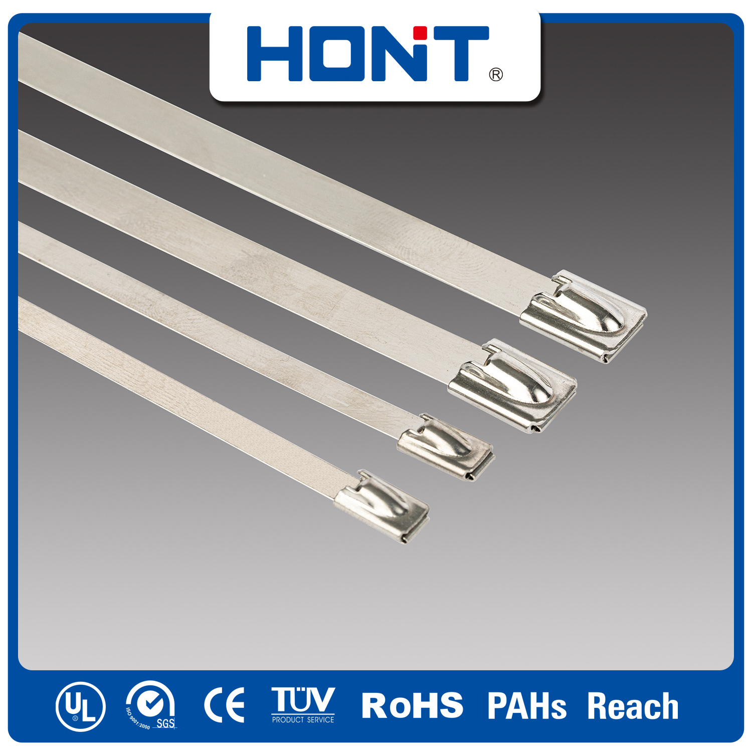 Stainless steel lock steel ball ties - Image 3
