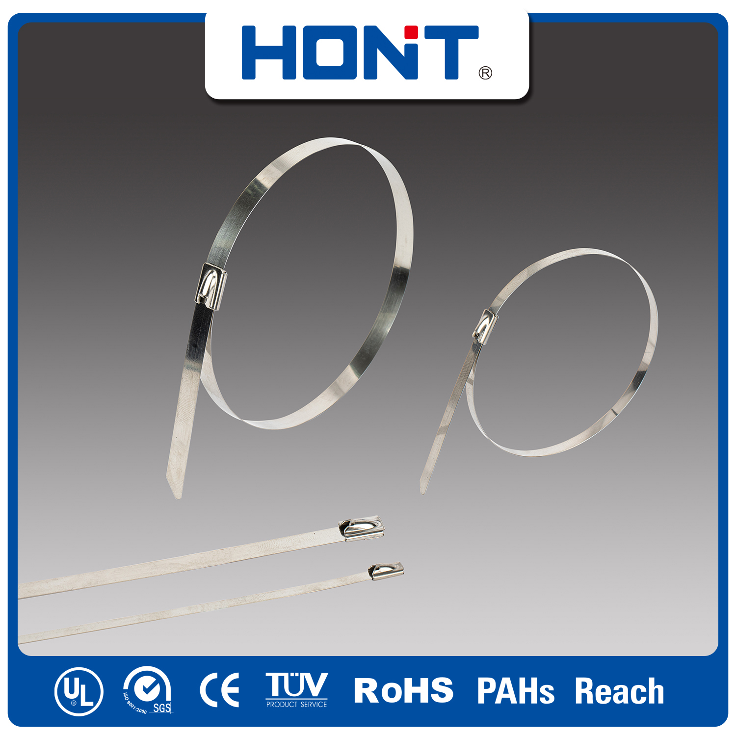 Stainless steel lock steel ball ties - Image 2