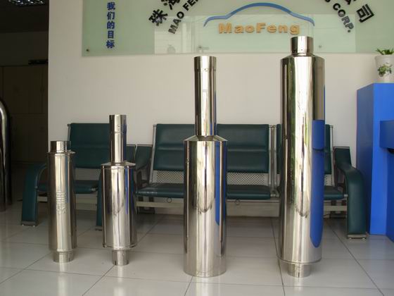 stainless steel marine muffler - Image 2