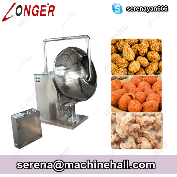 Stainless Steel Peanut Coating Machines|Coated Nut Making Equipment for Sale - Image 3