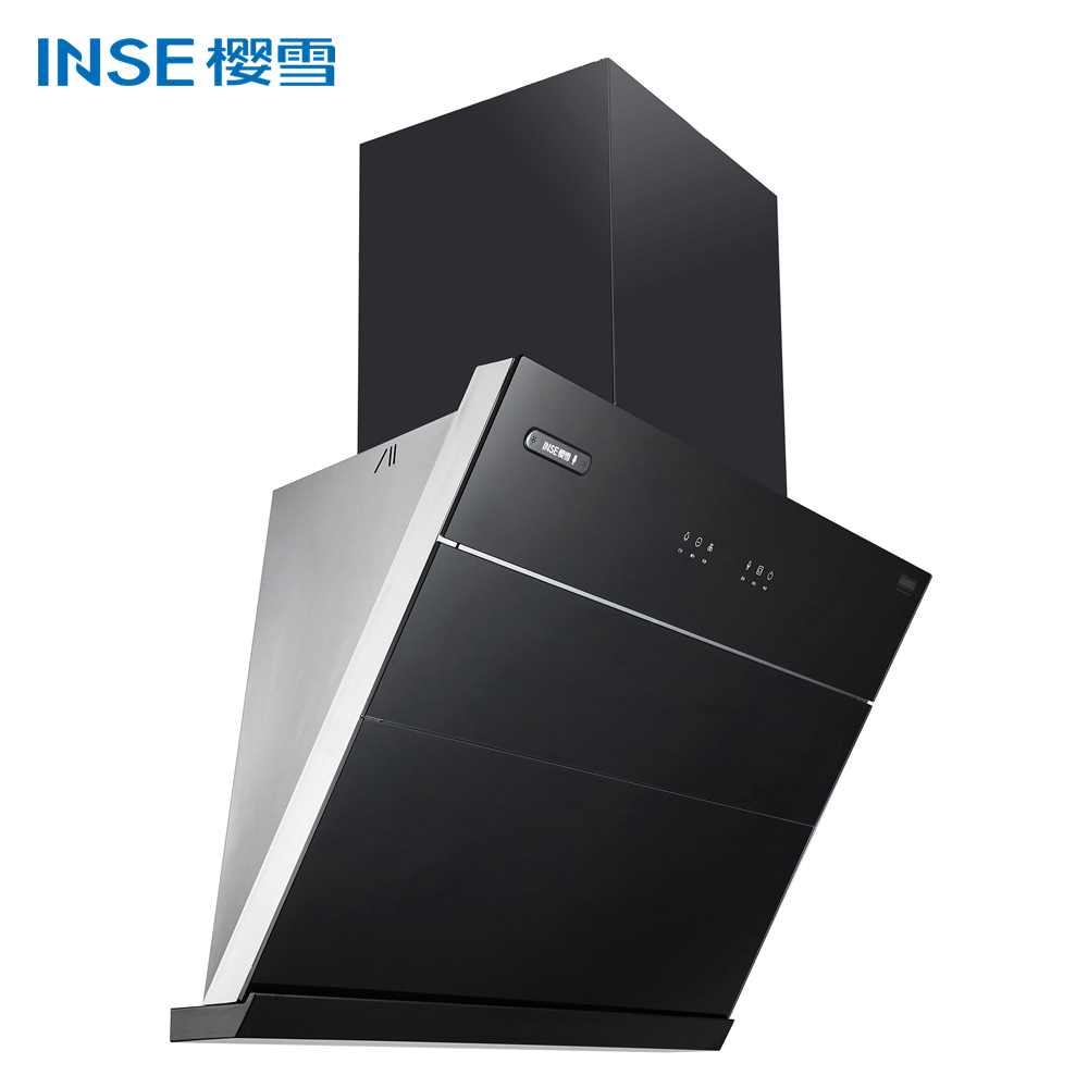 Stainless Steel Kitchen Range Hood with Voice Control