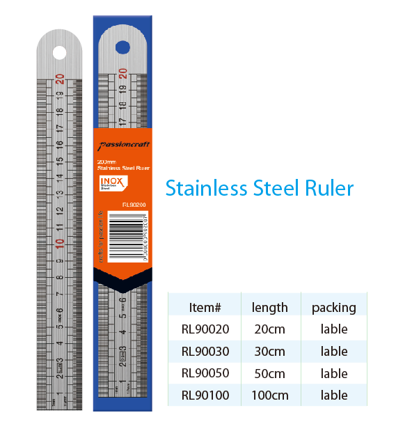 Stainless Steel Precision Ruler