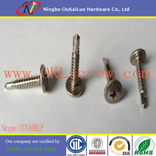 Self-Drilling Stainless Steel Screws
