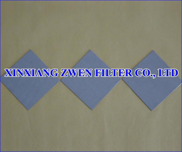 Stainless Steel Sintered Filter Plate