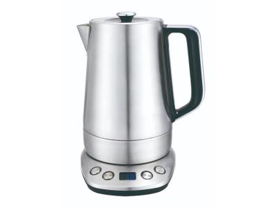 Temperature Regulating Stainless Steel Electric Kettle