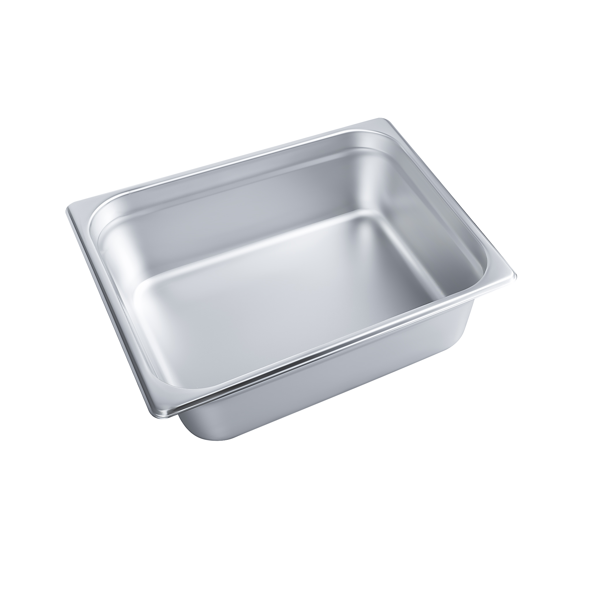 Stainless Table Pans Half Size 4" Depth 24 Gauge - Image 2