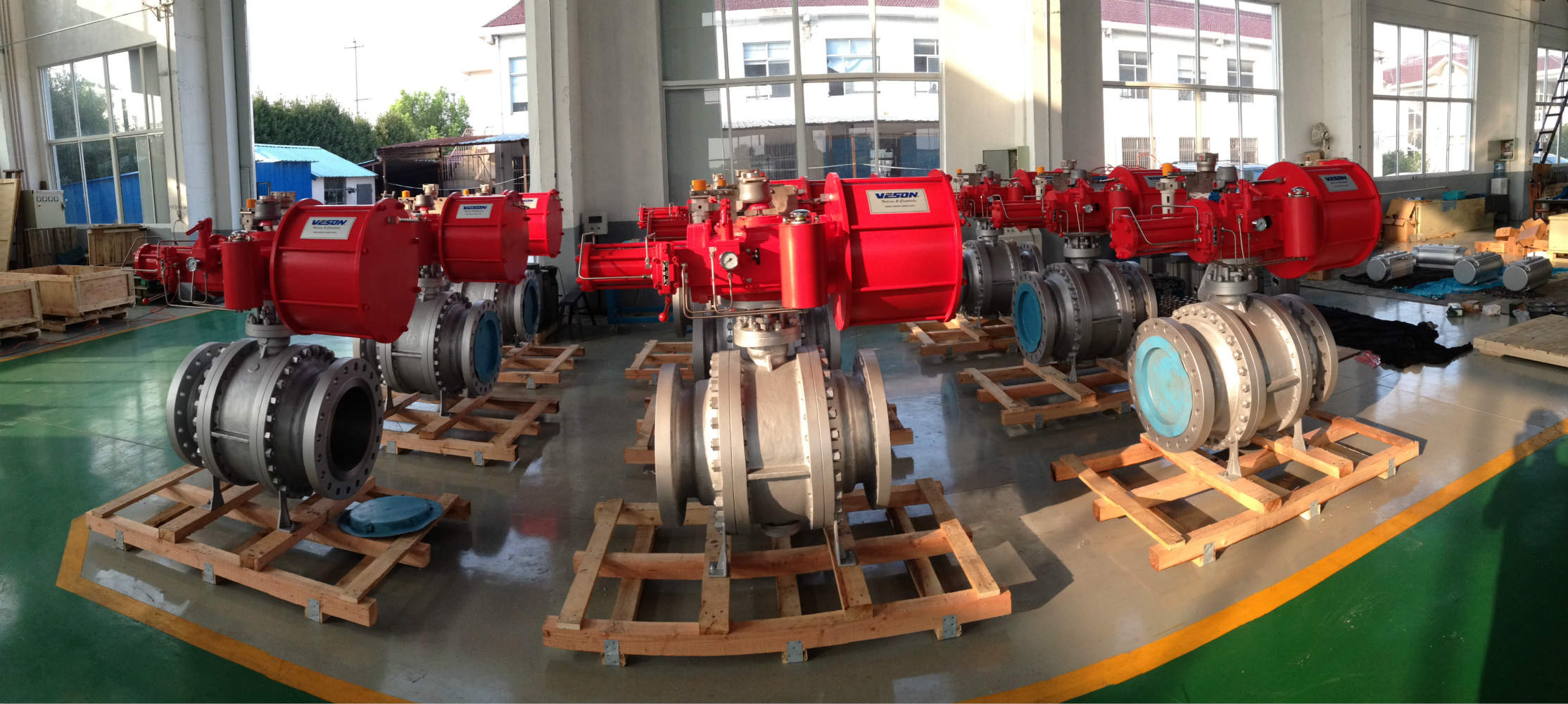 Standard Hydraulic Actuator / Rotary Air Cylinder Actuator Various Mounting Style - Image 2