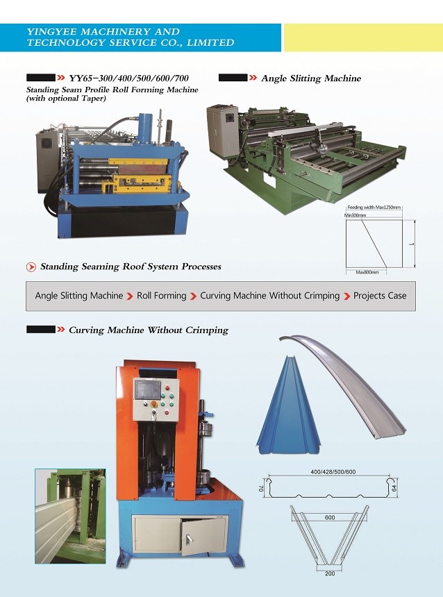 Standing seam profile roll forming machine - Image 2