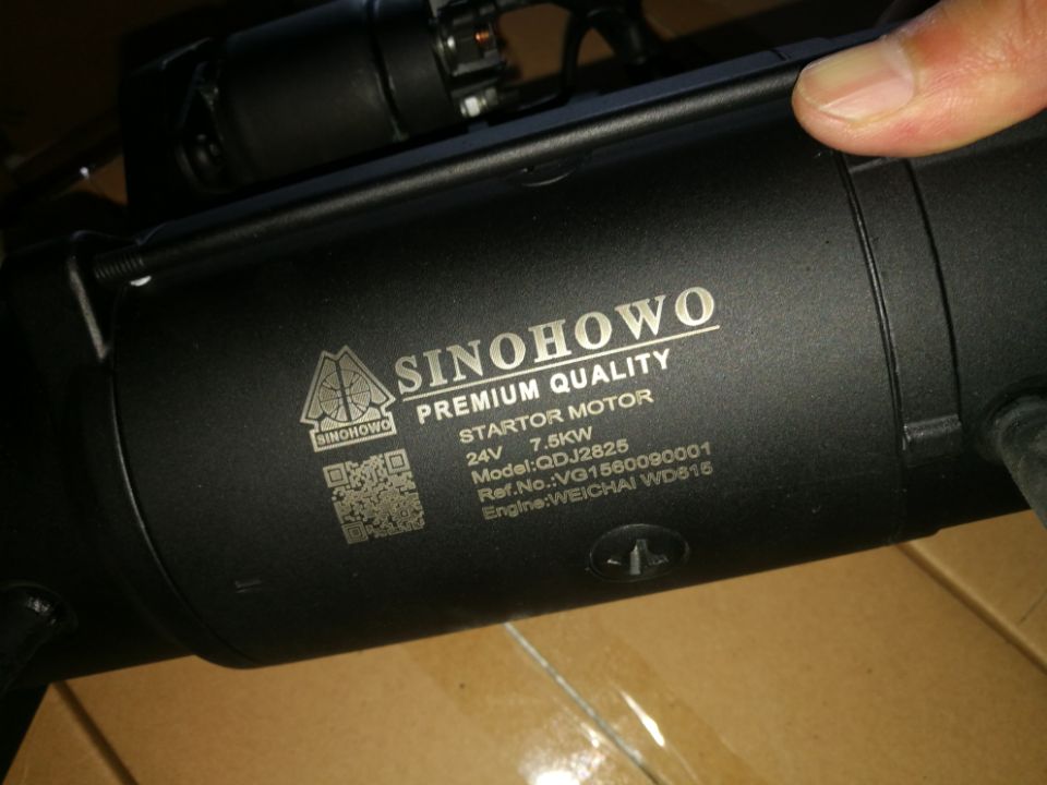 24V 7.5kW Starter Motor for WD615 Engines